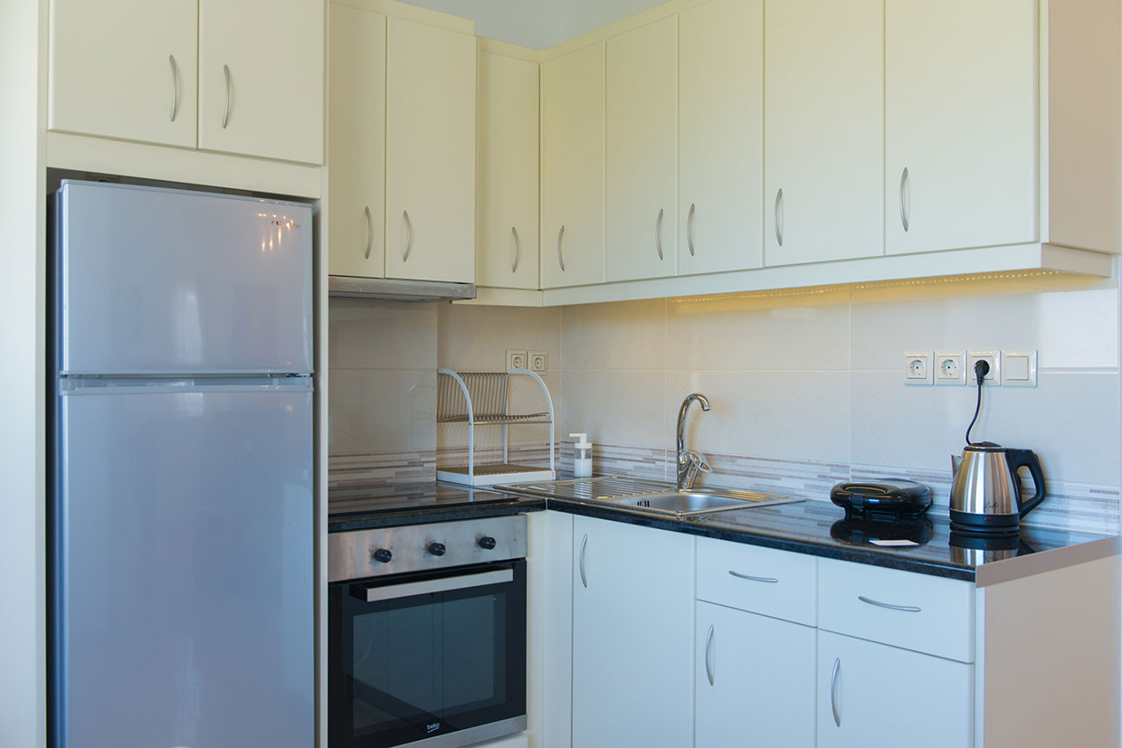 Κουζίνα πλήρως εξοπλισμένη στο Kipos στη Σίφνο